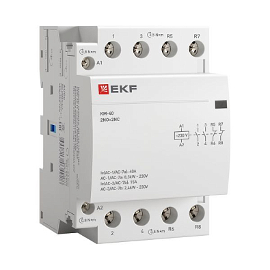 Контактор модульный КМ 40А 2NО+2NC (3 мод.) EKF PROxima - фото28