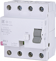 Реле дифференциальное (УЗО) EFI6-4 63/0,03 тип AC (6kA)