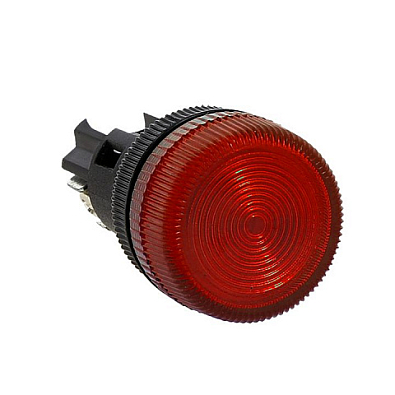 Лампа сигнальная ENS-22 красная 220В EKF PROxima - фото1