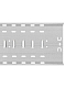 Лоток перфорированный 50х200х3000-1,0 мм TDM ELECTRIC - фото3