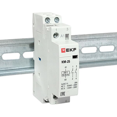 Контактор модульный КМ 25А 2NО (1 мод.) EKF PROxima - фото8
