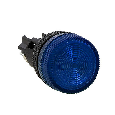 Лампа сигнальная ENS-22 синяя 220В EKF PROxima - фото1