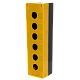 Корпус КП106 пластиковый 6 кнопок желтый EKF PROxima - фото5