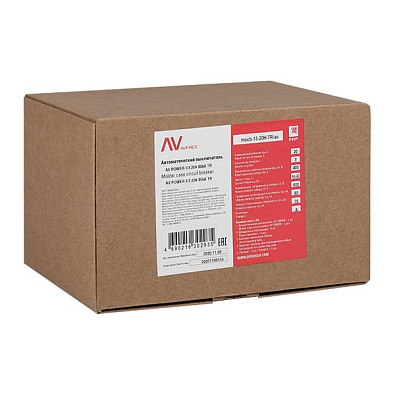 Автоматический выключатель AV POWER-1/3 20А 35kA TR - фото14