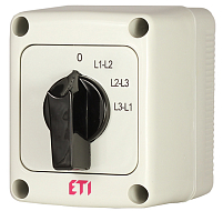 Кулачковый переключатель CS 16 67 PN (Ф.напряж. корп./IP65 с/ч 16A)
