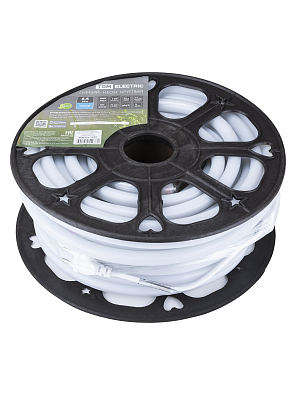 Гибкий неон круглый SMD2835-120 LED/м-220 В-6,5 Вт/м-IP67-синий (25м) TDM ELECTRIC - фото1
