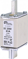 Предохранитель NH-00 DC 63A 250V (с бойком)