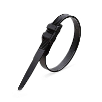 Стяжка нейлоновая КСУ 9х610 (черн) (100шт) (Fortisflex)