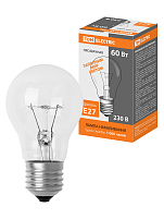 Лампа накаливания общего назначения  Б60 Вт-230 В-Е27 TDM ELECTRIC 