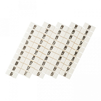 Маркеры для JXB-ST 2,5 с нумерацией 100-150 (100 шт.) EKF PROxima