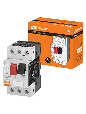 Пускатель ПРК32-32 In=32A Ir=24-32A Ue 660В TDM ELECTRIC - фото1