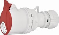 Розетка кабельная ES-3243 IP44 (32A, 400V, 3P+PE)