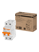 ВА47-100М 2Р 100А 10кА х-ка C TDM ELECTRIC модульный автоматический выключатель