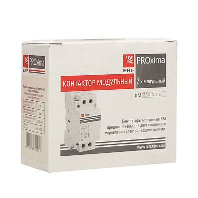 Контактор модульный КМ 25А NО+NC (2 мод.) EKF PROxima - фото17