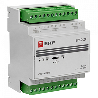Контроллер базовый ePRO 24 удаленного управления 6вх\4вых 230В WiFi EKF PROxima