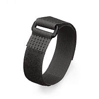 Стяжка-велькро КСВ-П 20х300 (черн) (Fortisflex)