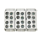 Клемма распределительная КСР с двойным винтом 2x25/2x16 серая EKF PROxima - фото15