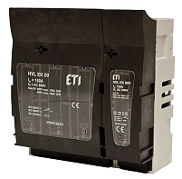 Разъединитель HVL EK 00 4p 160A M9