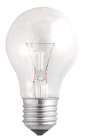 A55 240V 95W E27 clear Лампа накаливания A55