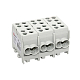 Клемма распределительная КСР с двойным винтом 2x35/2x25 серая EKF PROxima - фото24