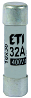 Цилиндрический предохранитель CH 10x38 gG 32A, 400V