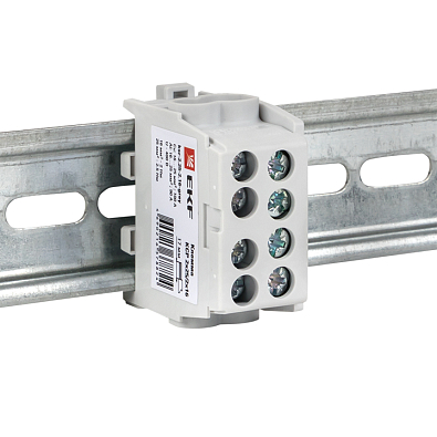 Клемма распределительная КСР с двойным винтом 2x25/2x16 серая EKF PROxima - фото6
