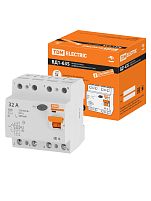 ВД1-63S 4Р 32А 300мА TDM ELECTRIC устройство защитного отключения (УЗО)