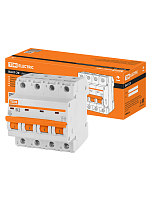 ВА47-29 4Р  2А 4,5кА х-каВ TDM ELECTRIC модульный автоматический выключатель