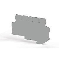 Концевой сегмент на клеммники MDP, (серый); NPP-MDP