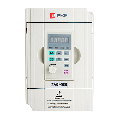 Преобразователь частоты 2,2/4кВт 3х400В VECTOR-100 EKF PROxima - фото6