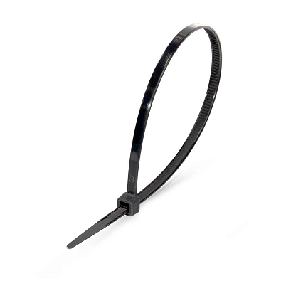 Стяжка нейлоновая НСС «EasyFix» 5х200 (черн) (100шт) (Fortisflex) - фото1