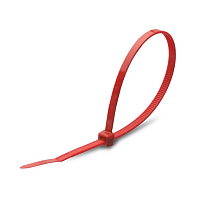 Стяжка нейлоновая КСС 4х200 (красн) (100шт) (Fortisflex)