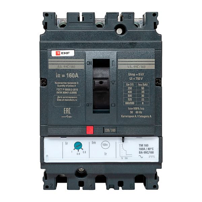 Выключатель автоматический ВА-99C (Compact NS) 160/160А 3P 36кА EKF PROxima - фото21