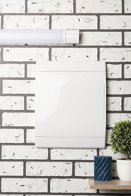 Щит распределительный ЩРВ-П-24 "SlimBox" белая дверца IP41 EKF PROxima - фото16