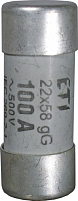 Предохранитель CH/P 22x58 aM 8A 690V (с бойком) цилиндрический