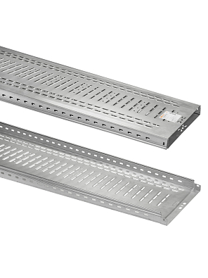 Лоток перфорированный 50х400х3000-1,0 мм TDM ELECTRIC - фото1