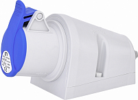 Розетка настенная EZ-1632 IP44 (16A, 230V, 2P+PE)