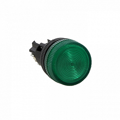 Лампа сигнальная ENS-22 зеленая 24В EKF PROxima - фото1