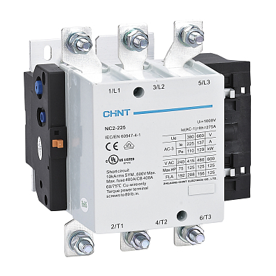 Контактор NC2-225 225A 400В/АС3 50Гц (R) - фото1