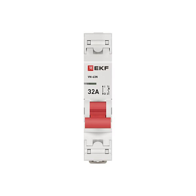 Выключатель нагрузки 1P 32А ВН-63N EKF PROxima - фото7