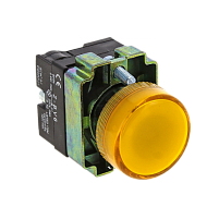 Лампа сигнальная BV65 желтая EKF PROxima