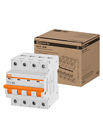 ВА47-100М 4Р 100А 10кА х-ка C TDM ELECTRIC модульный автоматический выключатель