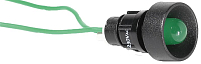 Лампа сигнальная LS LED 10 G 230 (10мм, 230V AC, зеленая)