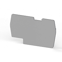 Концевой сегмент на клеммники PYK 6 (серый); NPP PYK6