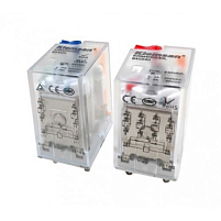KRM200048LT; Реле промежуточное; 2C, 12A, LED, Тест кнопка, 48B DC