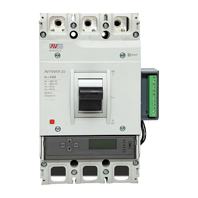 Автоматический выключатель AV POWER-3/3 630А 50kA ETU6.2 - фото6