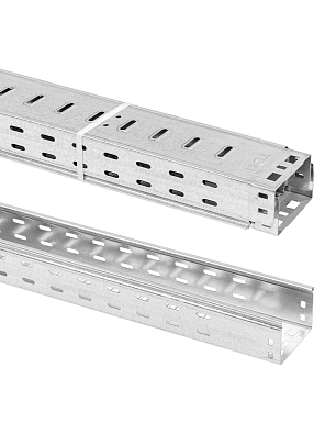 Лоток перфорированный 80х100х3000-1,0 мм TDM ELECTRIC - фото1