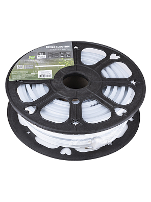 Гибкий неон SMD2835-120 LED/м-220 В-6,5 Вт/м-IP67-6000 K (25м) TDM ELECTRIC - фото1