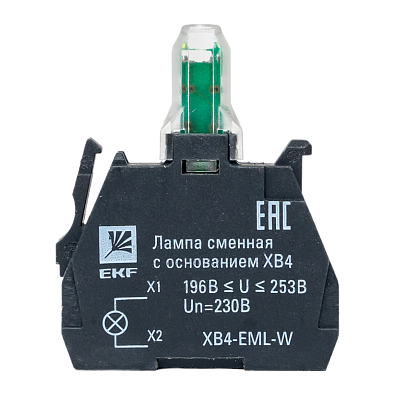 Лампа сменная c основанием XB4 белая 230В EKF PROxima - фото15