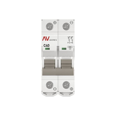 AV-6 DC 2P 40A (C) 6kA EKF AVERES выключатель автоматический, арт. mcb6-DC-2-40C-av - фото16